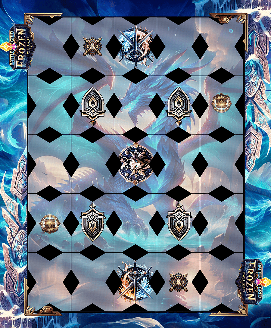 Frozen Dragon Playmat